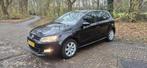 Zwarte Volkswagen Polo 1.2 TSI 5 Deurs Highline/nieuwe APK !, Voorwielaandrijving, Euro 5, Zwart, Zwart