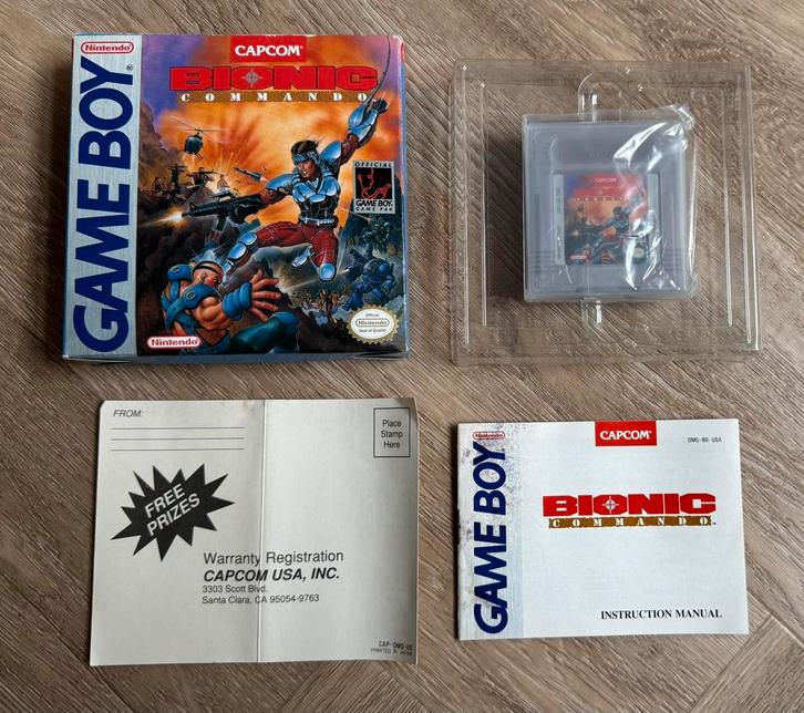 Bionic Commando, Spelcomputers en Games, Games | Nintendo Game Boy, Zo goed als nieuw, 1 speler, Ophalen of Verzenden