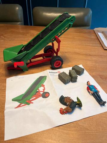 Schleich Transportband Hooibalen Set beschikbaar voor biedingen