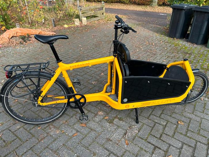 Bullit Submarine Bakfiets - Alfine 8, incl. accessoires, Fietsen en Brommers, Fietsen | Bakfietsen, Gebruikt, Overige merken, 2 kinderen
