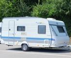 Hobby caravan 460 met nieuwe voortent, uitbouw en luifel, 75 kg, Hobby, Treinzit, Particulier