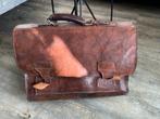 Leren aktetas H42xB31xD12cm, Gebruikt, Bruin, Leer, Ophalen
