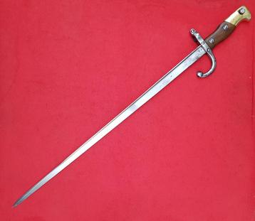 antieke bajonet gras M1866/74 chatelleraux 1880 beschikbaar voor biedingen