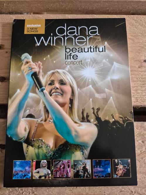 Dvd "Beautiful life concert" met kartonnen hoes Dana Winner, Cd's en Dvd's, Dvd's | Muziek en Concerten, Zo goed als nieuw, Alle leeftijden