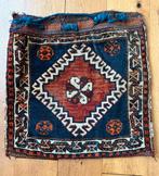 Perzisch kamelenkussen 55x55 cm - handgeknoopt - vintage, Huis en Inrichting, Woonaccessoires | Kussens, Ophalen of Verzenden