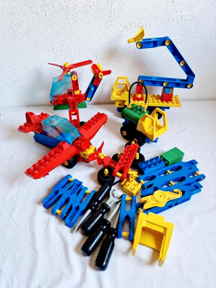 Technisch Duplo Toolo mega set 9121 groot vliegveld compleet, Kinderen en Baby's, Speelgoed | Duplo en Lego, Gebruikt, Duplo, Complete set
