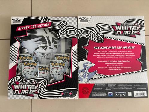 SV10.5 White Flare Binder Collection, Hobby en Vrije tijd, Verzamelkaartspellen | Pokémon, Nieuw, Ophalen of Verzenden