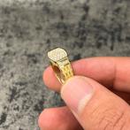 14 kaarat gouden ring pinkring, Sieraden, Tassen en Uiterlijk, Ringen, Ophalen of Verzenden, Nieuw, Goud, Dame