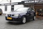 Seat Ibiza 1.4-16V Trendstyle / Airco / CruiseControl /, Auto's, Voorwielaandrijving, Zwart, 4 cilinders, Blauw