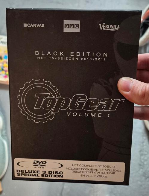 TopGear Volume 1 : Black Edition : Seizoen 2010-2011!, Cd's en Dvd's, Dvd's | Actie, Zo goed als nieuw, Alle leeftijden, Ophalen of Verzenden