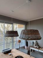 3x Countryfield rieten lampenkappen hanglampen, Ophalen of Verzenden, Zo goed als nieuw, Minder dan 50 cm