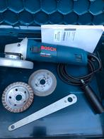 Professionele Bosch GWS 1400 slijptol zeer goed., Doe-het-zelf en Verbouw, Gereedschap | Slijpmachines, Ophalen, Zo goed als nieuw