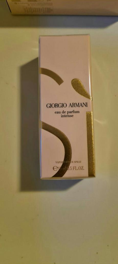 Armani SI intense eau de parfum 15ml, Sieraden, Tassen en Uiterlijk, Uiterlijk | Parfum, Nieuw, Ophalen of Verzenden