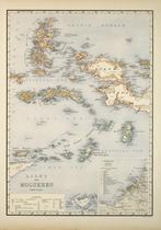 Grote landkaart van de Molukken op POSTERFORMAAT!, Ophalen of Verzenden, 1800 tot 2000, Wereld, Landkaart