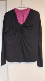 Armani dames shirt zwart mt. 38, Kleding | Dames, Tops, Maat 38/40 (M), Zwart, Ophalen of Verzenden, Zo goed als nieuw