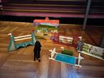 Schleich spring set + doos en paard, Ophalen of Verzenden, Nieuw, Jongen of Meisje