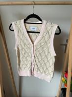 Nümph gilet beige lichtroze crochet gehaakt, Beige, Ophalen of Verzenden, Zo goed als nieuw, Numph