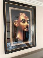 Egypte, Ophalen of Verzenden, Zo goed als nieuw, Schilderij, Minder dan 50 cm