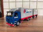 Tekno Scania V8 143 combi Scansped, Hobby en Vrije tijd, Modelauto's | 1:50, Ophalen of Verzenden, Zo goed als nieuw, Bus of Vrachtwagen