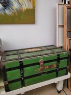 Antieke hutkoffer/scheepskist uit Indië, Antiek en Kunst, Ophalen