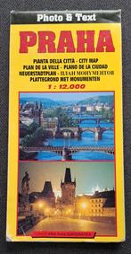 Citymap van Praag (plattegrond met monumenten), Ophalen of Verzenden, Zo goed als nieuw, 1800 tot 2000, Landkaart