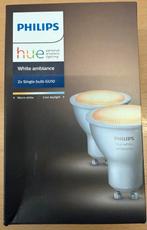 Philips HUE White Ambiance GU10 duopack Betaal na ontvangts!, Ophalen of Verzenden, Nieuw, Minder dan 30 watt, Led-lamp