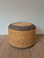 Leuke poef, zo goed als nieuw., Ophalen, Minder dan 50 cm, Rond, Minder dan 50 cm
