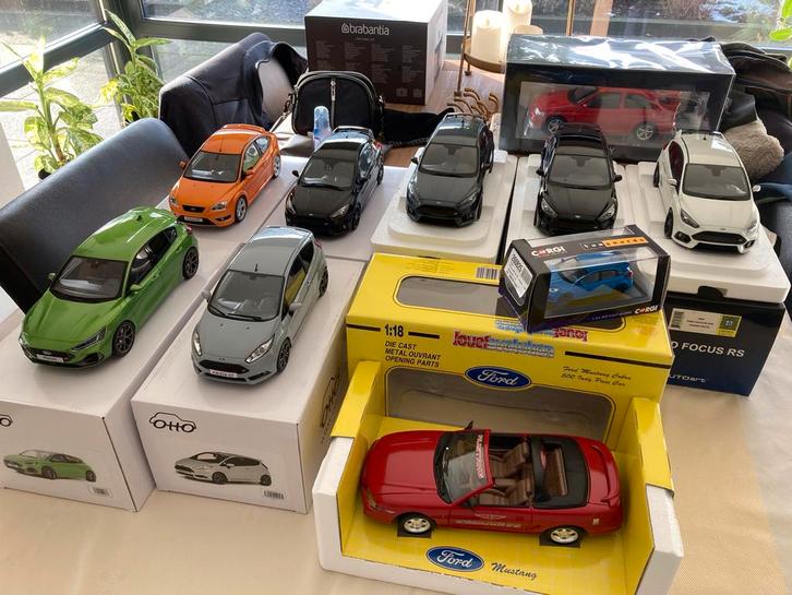 Ford schaalmodellen 1:18 - Otto, Auto Art, Norev, Jouef, Hobby en Vrije tijd, Modelauto's | 1:18, Nieuw, Auto, Overige merken