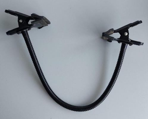 Stevige flexibele arm met 2 klemmen, Auto diversen, Autogereedschap, Gebruikt, Ophalen of Verzenden