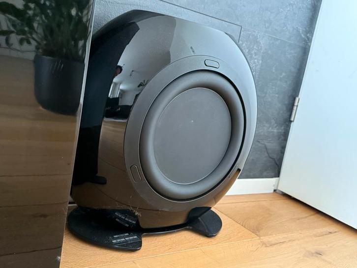 KEF Subwoofer HTB2 zwart, HTB2SE, Audio, Tv en Foto, Luidsprekers, Zo goed als nieuw, Subwoofer, 120 watt of meer, Overige merken