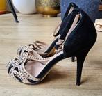 ZARA - Sandalen maat 39, Ophalen, Zwart, Sandalen of Muiltjes, Zo goed als nieuw