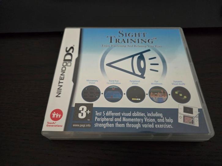 Nintendo DS Sight Training - Oogtraining, Spelcomputers en Games, Games | Nintendo DS, Gebruikt, Puzzel en Educatief, 1 speler