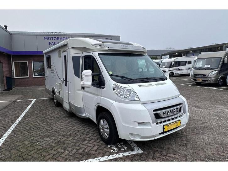 Hymer T698 CL Bianco Line Edition, Caravans en Kamperen, Campers, tot en met 3, Half-integraal, Hymer, Fiat, Diesel, Handgeschakeld