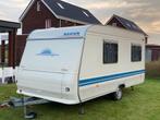 Adria Unica 432PX Caravan - Lichtgewicht en goed onderhouden, Caravans en Kamperen, Caravans, Luifel, Treinzit, 750 - 1000 kg