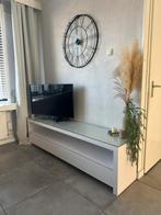 Tv meubel, Ophalen, Minder dan 100 cm, 25 tot 50 cm, Glas