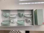 illy collection 2004 espresso Daniel Buren - Bianco Verde., Ophalen of Verzenden, Nieuw, Porselein, Kop en/of schotel
