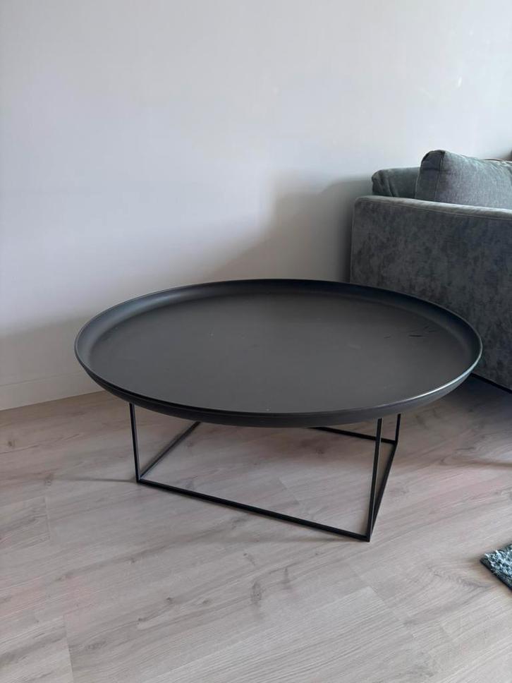 salontafel groot rond, Huis en Inrichting, Tafels | Salontafels, Zo goed als nieuw, Minder dan 50 cm, 50 tot 100 cm, Rond, Metaal