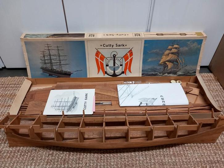 Modelschip van Billingboats niet compleet, Hobby en Vrije tijd, Modelbouw | Boten en Schepen, Gebruikt, Overige merken, Ophalen of Verzenden