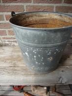 Zinken emmer., Ophalen, Overige materialen, Gebruikt, Minder dan 30 cm