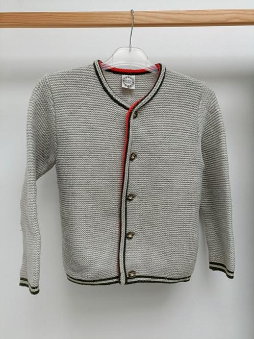 St. Peter Trachten wollen vest maat 134 grijs, Kinderen en Baby's, Kinderkleding | Maat 134, Gebruikt, Jongen of Meisje, Trui of Vest