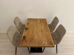 VANDAAG OPHALEN!  Eettafel en stoelen, Ophalen, 100 tot 150 cm, 50 tot 100 cm, Zo goed als nieuw