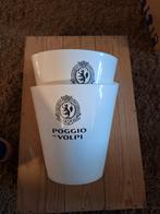 2 Champagnekoelers Poggio Le Volpi, Tuin en Terras, Ophalen of Verzenden