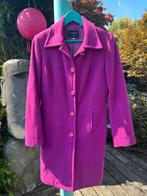 Roze wollen winterjas maat 42, Ophalen of Verzenden, Gedragen, Maat 42/44 (L), Roze