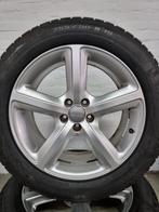 19” Audi Q5 S-line velgen met 7,5 mm all season banden, Gebruikt, 255 mm, Banden en Velgen, All Season