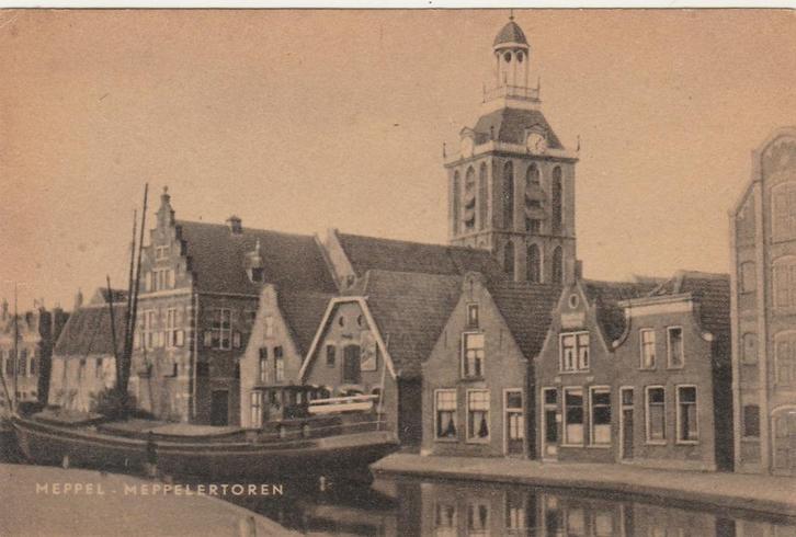 MEPPEL Meppelertoren, Verzamelen, Ansichtkaarten | Nederland, Ongelopen, Drenthe, 1940 tot 1960, Verzenden