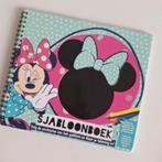 Minnie mouse sjablonenboek, Ophalen of Verzenden, Gebruikt