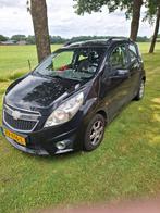 Te koop chevrolet spark 1.2 zwart bijna nieuwe apk, Particulier, Te koop
