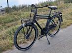 Gazelle mat zwarte herenfiets transporter, Fietsen en Brommers, Fietsen | Heren | Herenfietsen, 53 tot 57 cm, Ophalen, Gebruikt