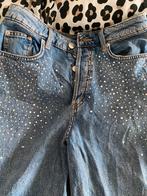 Leuke jeans met glitter studs, Blauw, W30 - W32 (confectie 38/40), Ophalen of Verzenden, Zo goed als nieuw