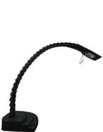 Proteo Mario Bertorelle vintage zwarte snake lamp, Ophalen of Verzenden